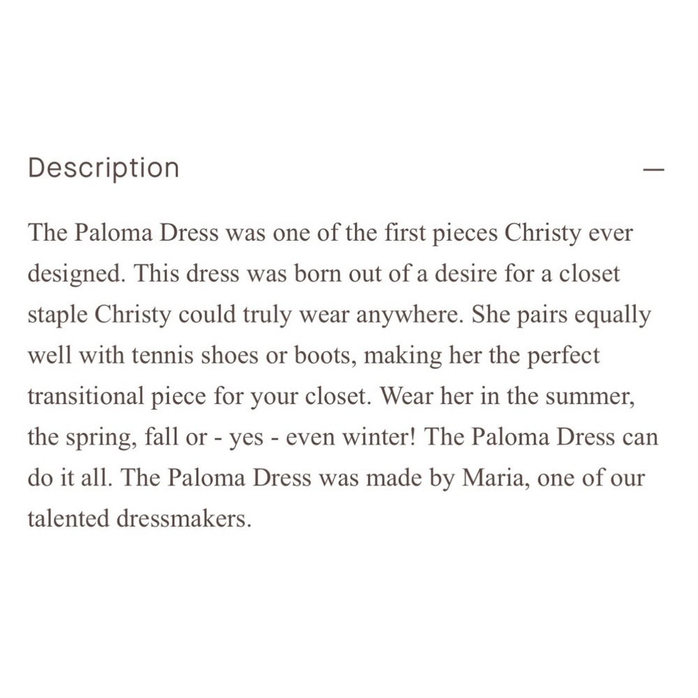 Christy Dawn The Paloma Dress in Biscotti Cosmos Floral Size Small - Picture 13 of 14